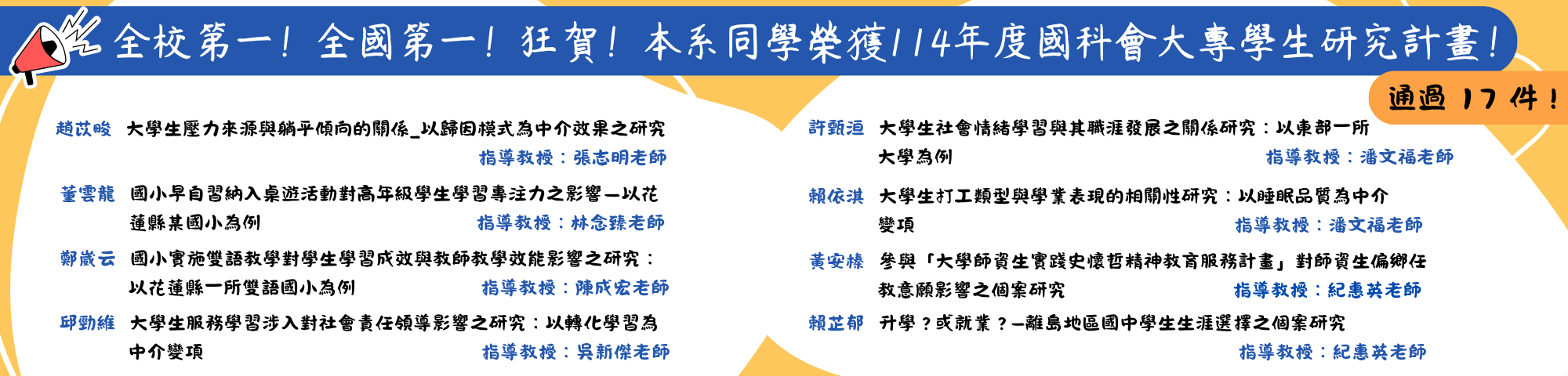 114國科會大專生研究計畫賀榜-1