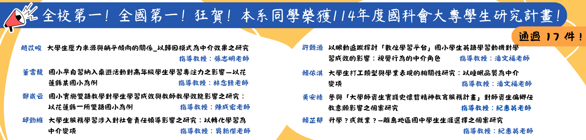114國科會大專生研究計畫賀榜-1